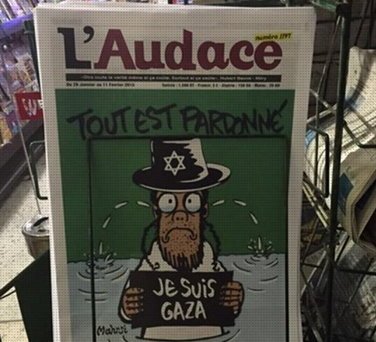 Un journal tunisien caricature un colon juif et crée une polémique !