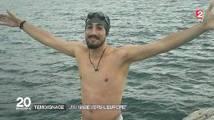 L’exploit d’un jeune syrien qui a atteint la Grèce à la nage