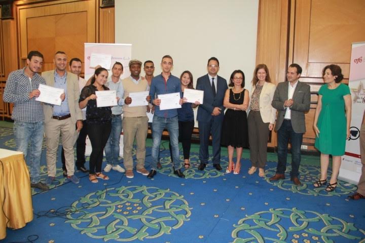 Remise des certificats de formation à 83 lauréats et placement dans 5 grandes entreprises en Tunisie