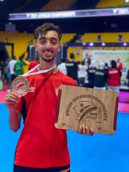 JO : la première médaille tunisienne est offerte par le joueur de Taekwondo Khelil Jendoubi