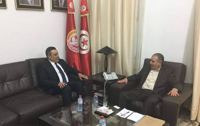 Entretien Mehdi Jomâa et Noureddine Taboubi