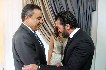 Mehdi Jomâa accueille Antonio Banderas
