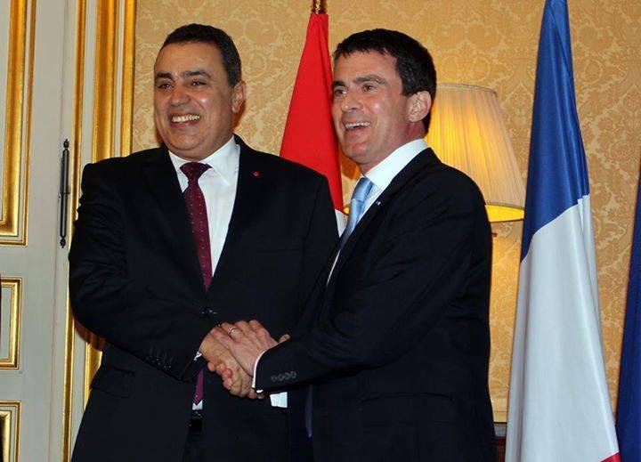France: Mehdi Jomâa rencontre Manuel Valls