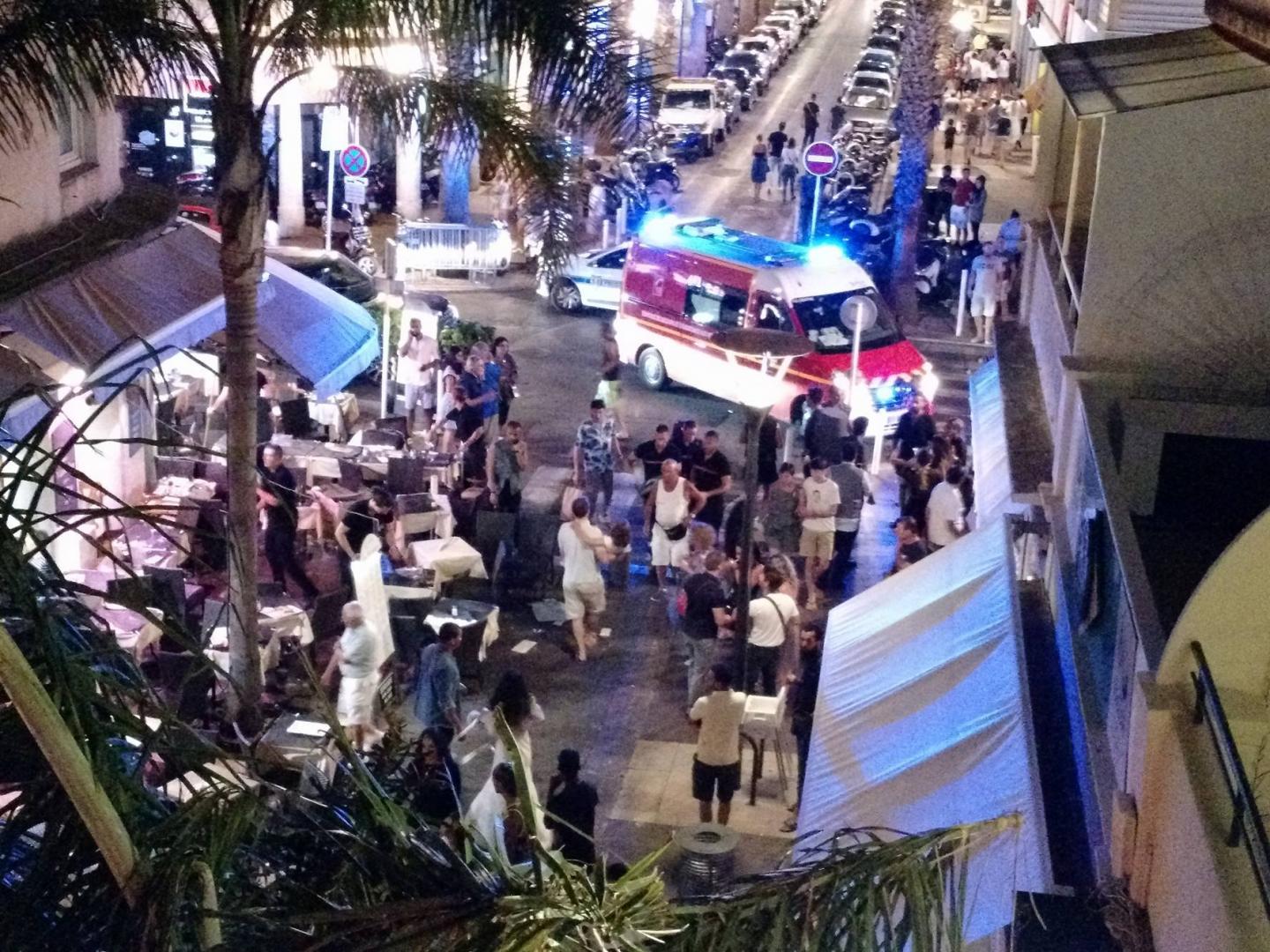 Juan-les-Pins : Un impressionnant mouvement de panique fait une quarantaine de blessés