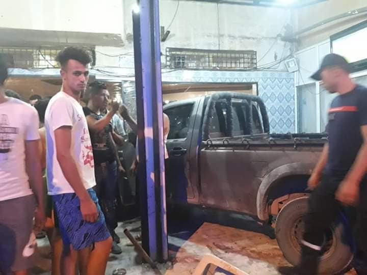 Kairouan : Un camion fonce tout droit dans un café faisant 5 blessés