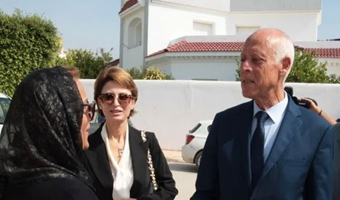 Présidentielle : Ridha Lénine dans la garde rapprochée de Kaïs Saïed ?