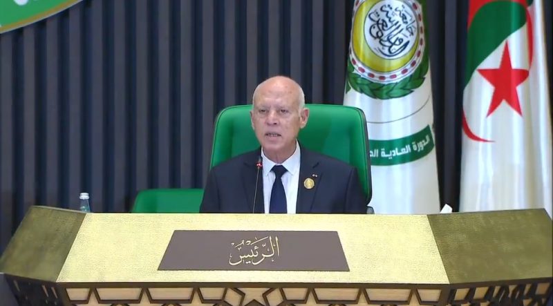 Kaïs Saied: "Le Sommet d'Alger permettra de rassembler les frères arabes"