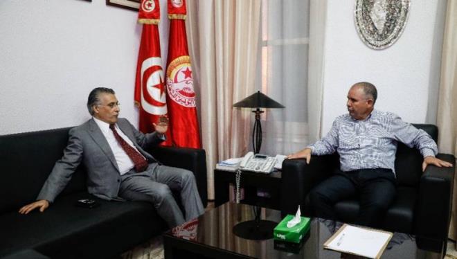Entretien Noureddine Taboubi-Nabil Karoui : sortir la Tunisie de la crise