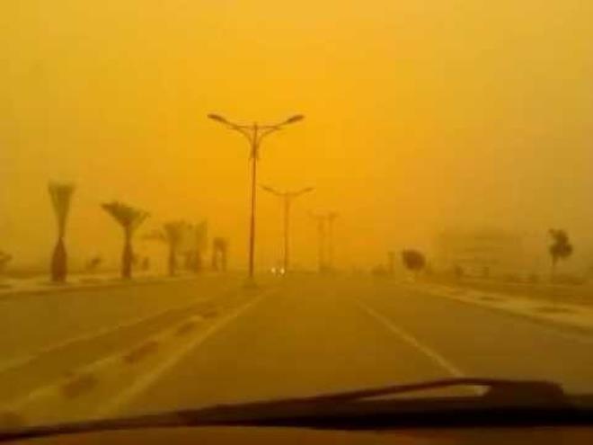 Alerte météo : Vent et tempête de sable à Kébili