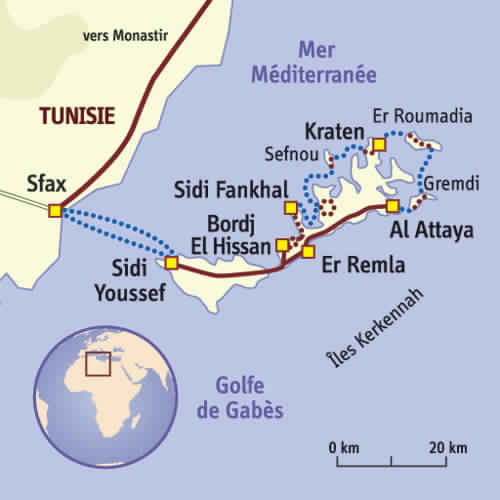 Îles de Kerkennah : 11,6 MD pour préserver le littoral