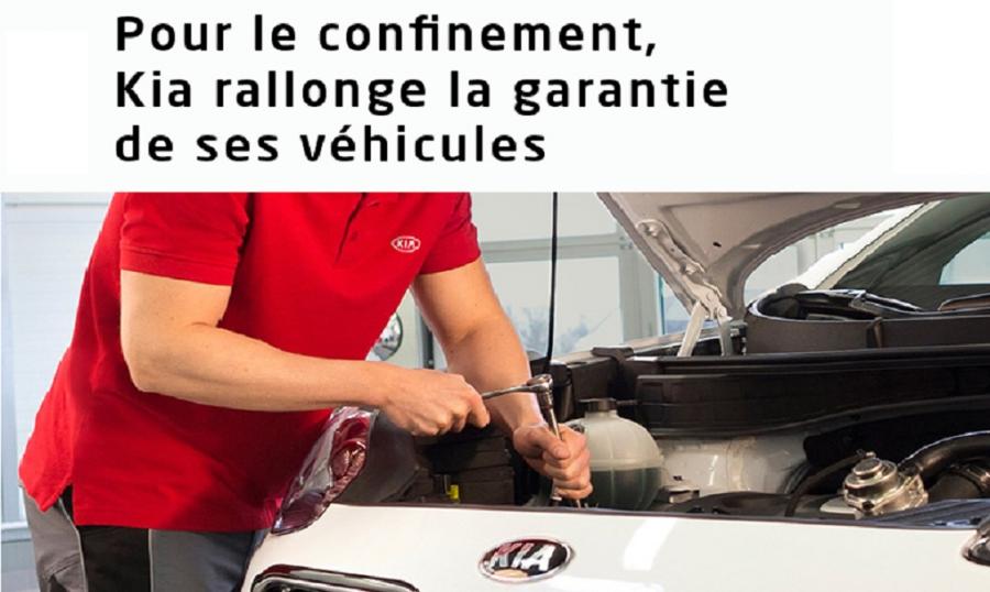 Kia rallonge la garantie de ses véhicules pour le confinement