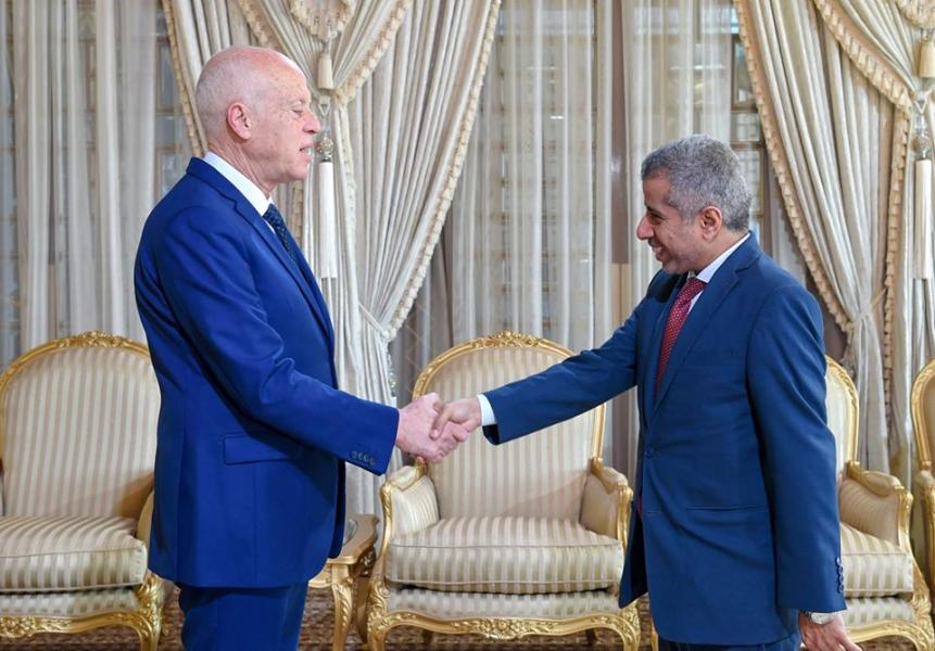 Kaïs Saïed reçoit le secrétaire général du conseil des ministres arabes de l’Intérieur