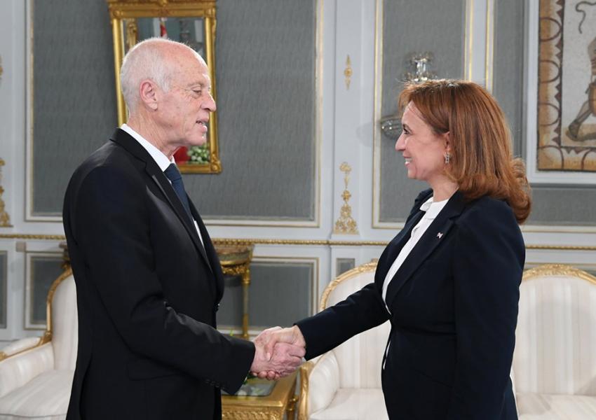 Le président Kaïs Saïed reçoit Souad Abderrahim