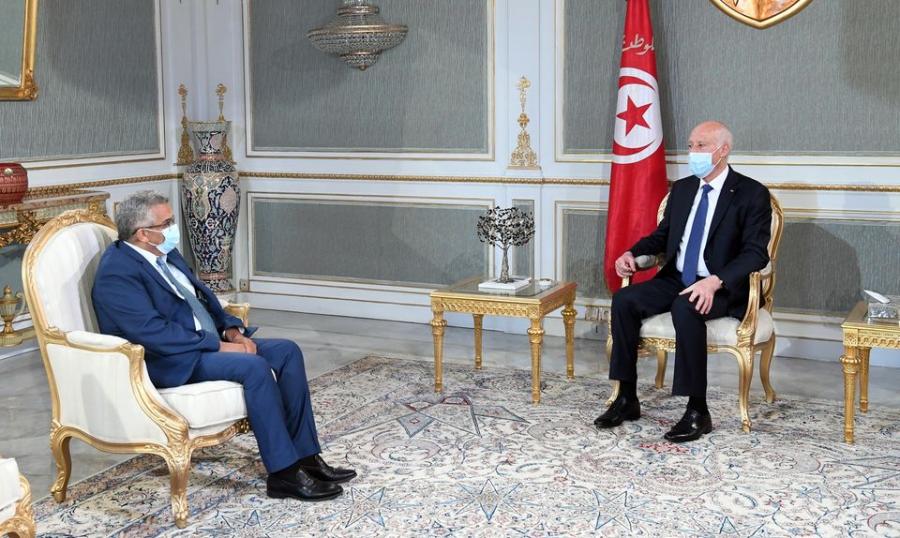 Avant de rencontrer Mechichi, Kaïs Saïed reçoit le nouveau ministre de la Justice