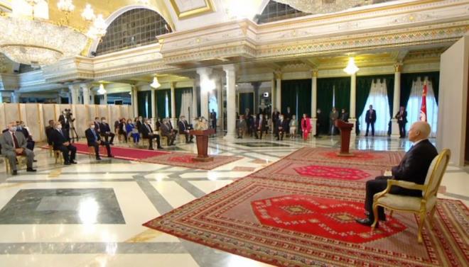 Prestation de serment : Kais Saïed, en colère, qui vise-t-il ?