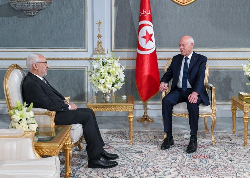 Kaïs Saïed reçoit le président de l’ARP