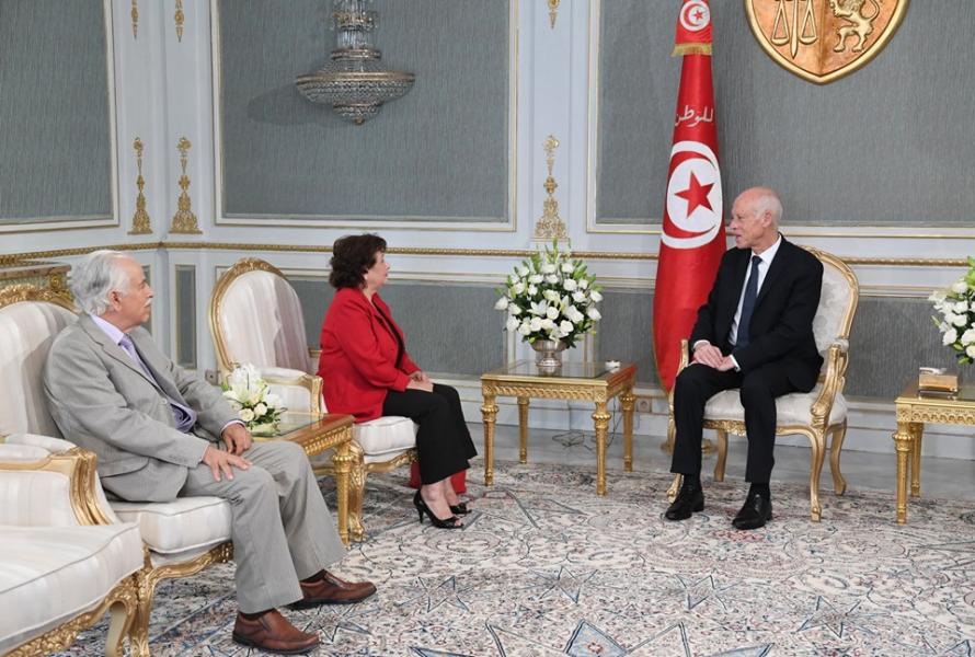 Le président Kais Saïed reçoit Sihem Ben Sedrine