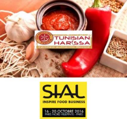 La Harissa, certifiée « Food Quality Label Tunisia, à l’honneur au SIAL PARIS 2016