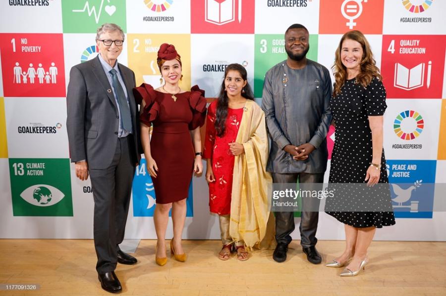 La Tunisienne Aya Chebbi reçoit le prix de la Fondation Gates