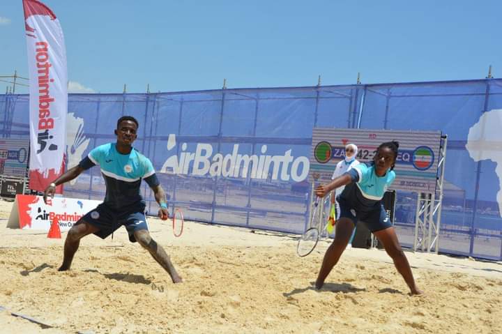 L’AirBadminton, l’attraction des Jeux Africains de Plage