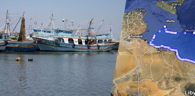 Des bateaux de pêche tunisiens arraisonnés par les gardes-côtes libyens