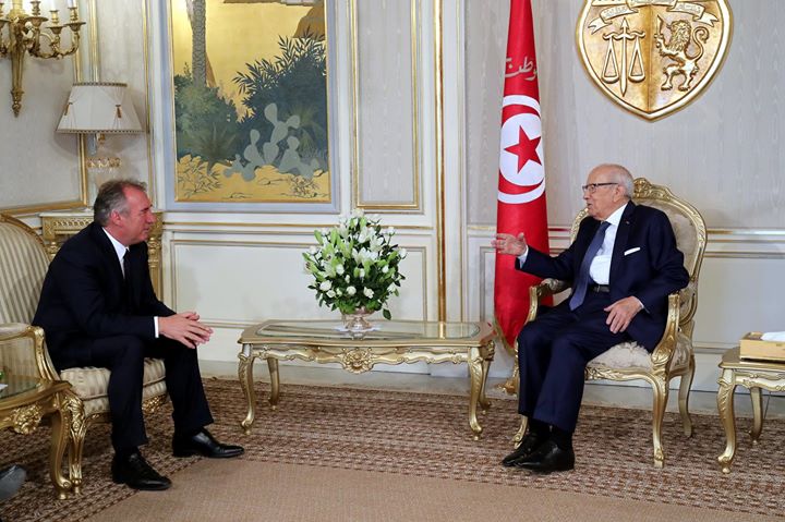 Le chef de l'Etat reçoit l’ancien ministre français François Bayrou