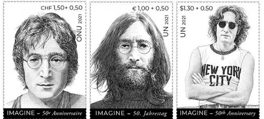 L’ONU émet trois timbres de John Lennon pour marquer la Journée internationale de la paix