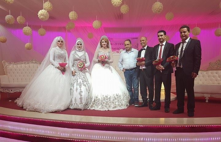 Leoni organise une cérémonie de mariage collectif au profit de ses employés