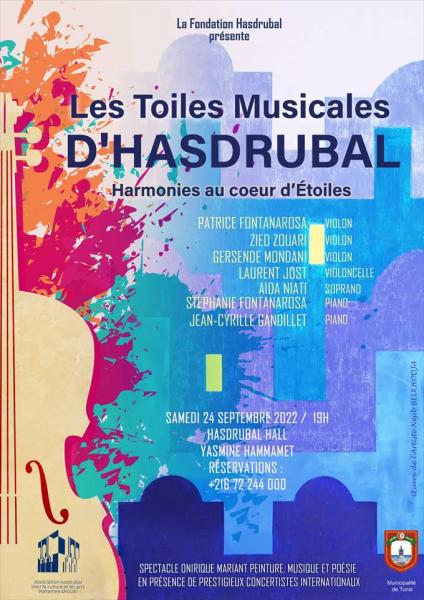 Les toiles musicales d’Hasdrubal
