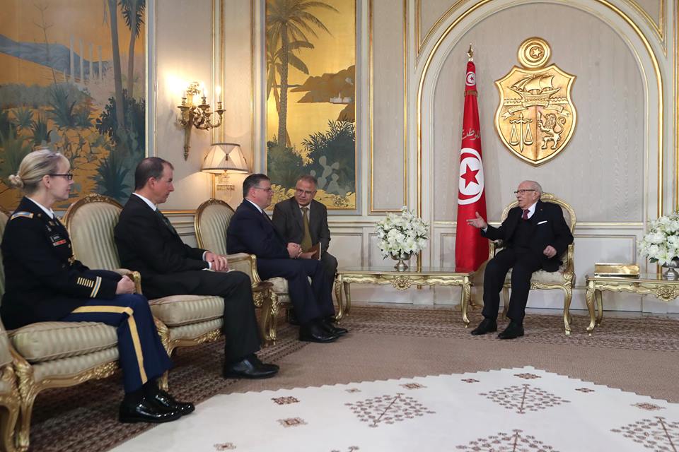 Béji Caïd Essebsi reçoit les lettres de créance de nouveaux ambassadeurs