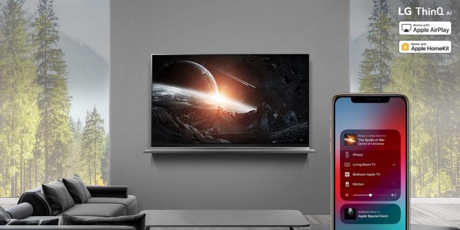 LG ajoute AirPlay et HomeKit à certains téléviseurs de 2018