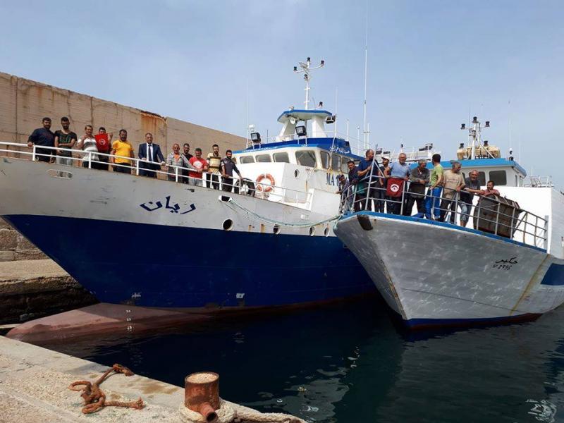 Libye : libération de 28 marins pêcheurs tunisiens arrêtés par les Garde-côtes libyens 