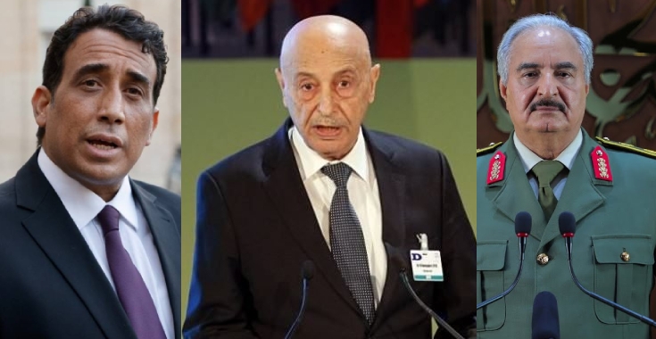 Libye : Réunion Aguila-El-Menfi et Haftar à Benghazi sur les lois électorales