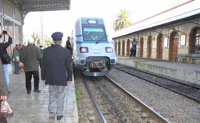 Mise en service de la ligne ferroviaire entre Annaba et Tunis le 1er mai