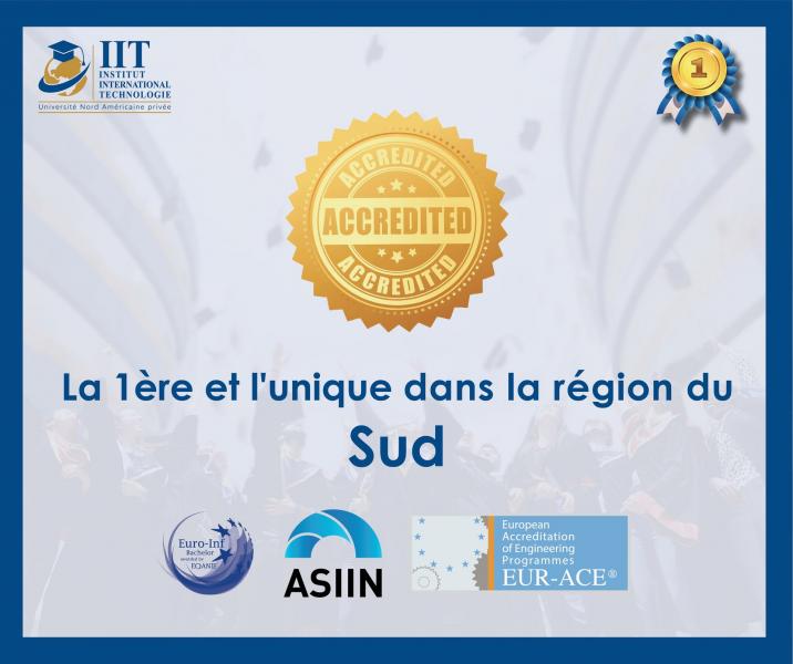 IIT est officiellement accrédité !