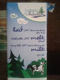 Du lait importé de Belgique sur le marché ce week-end