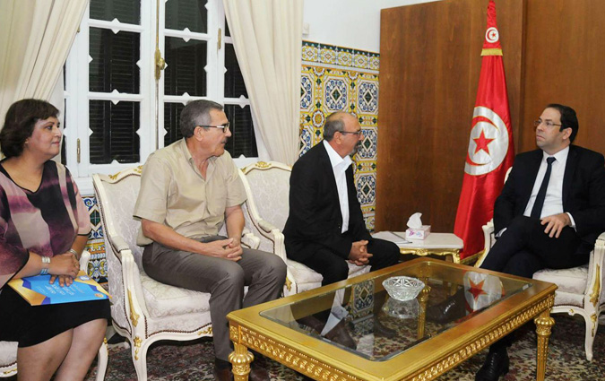 Chahed reçoit une délégation de la Ligue Tunisienne des Droits de l'Homme