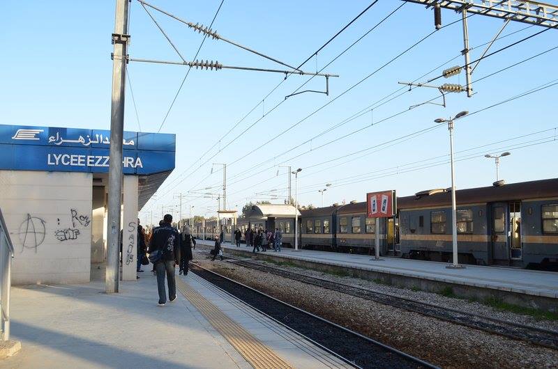 Le train sectionne les deux jambes d’un lycéen près de la station d’Ezzahra