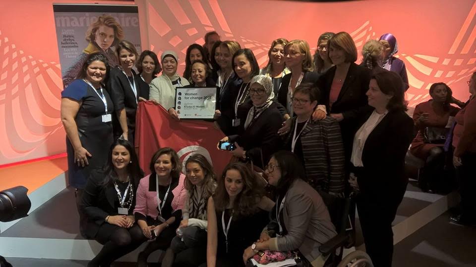 Khadija Madani remporte le "Woman for change"