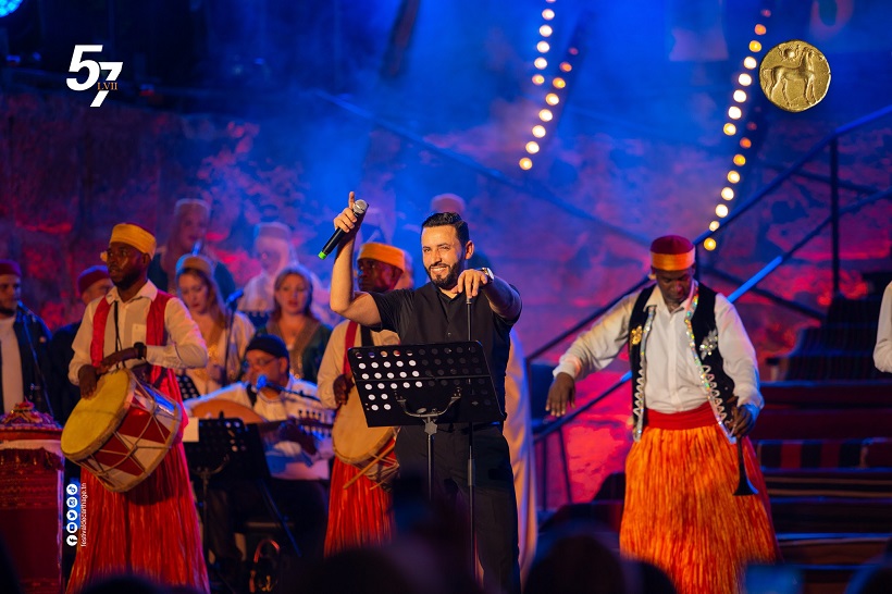 Raouf Maher enflamme le public du théâtre antique de Carthage