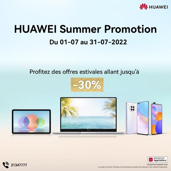 Huawei facilite l'accès à une large gamme de produits et de services durant les vacances d'été