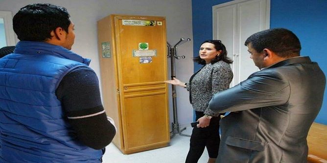 Le drapeau de Daesh dans une armoire du centre de préparation des sportifs de haut niveau
