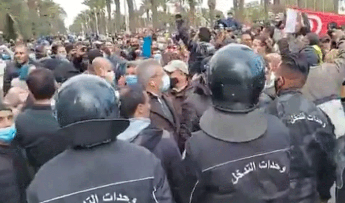 Manifestations-14 janvier : 15 personnes maintenues en garde à vue