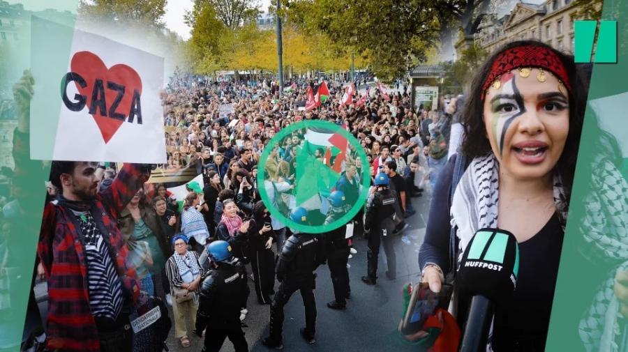 « Pour Israël, on peut manifester, pour les Palestiniens, on les laisse crever ! »