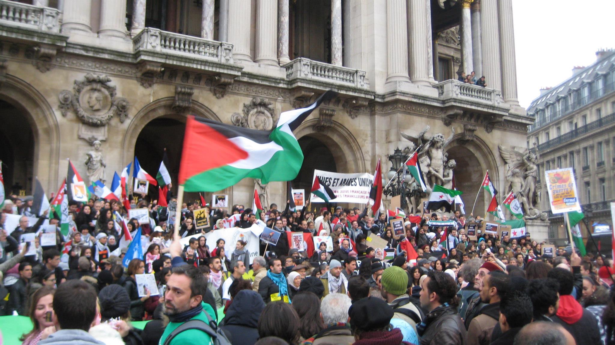 Manifestation pour Gaza ce dimanche à Paris