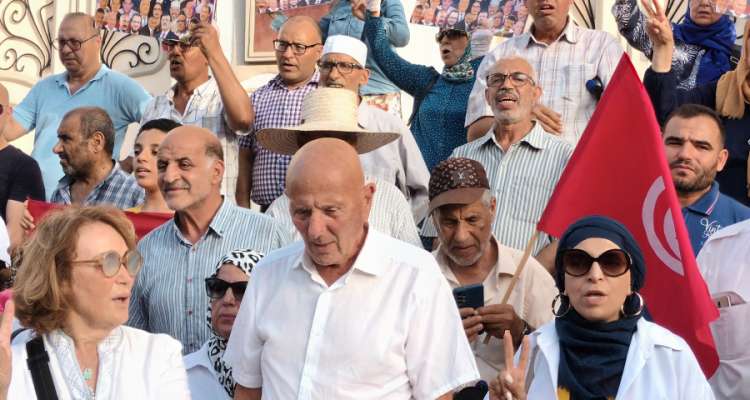 Le Front populaire annonce une marche de protestation contre le Président Kaïs Saied