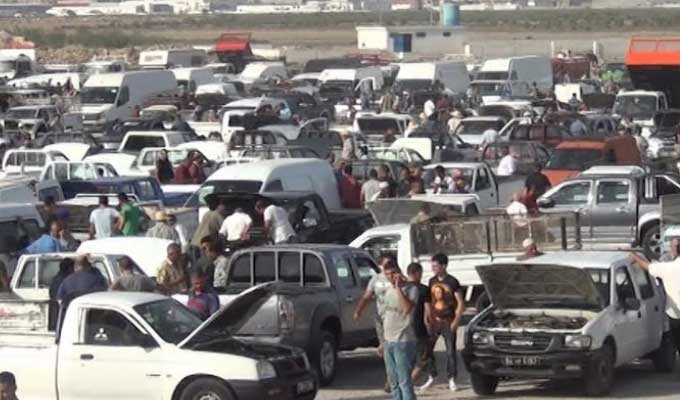 Maintien de la fermeture du marché de l’automobile à El Mourouj II