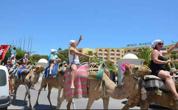 A l’hôtel Impérial Marhaba de Sousse, la vie continue quand même