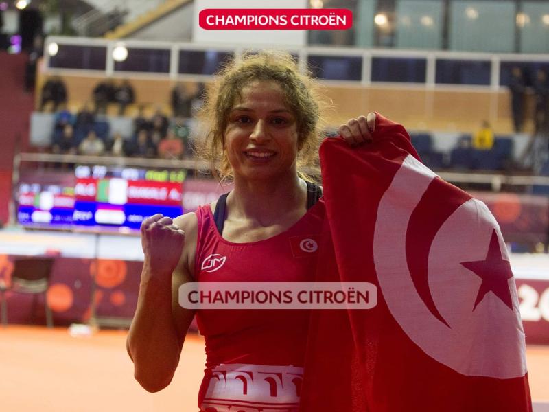 Citroën Tunisie félicite Maroua Amri médaillée d’or aux championnats d'Afrique de lutte