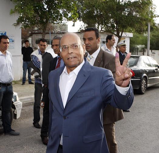 Moncef Marzouki vote à Sousse et se fait chahuter !